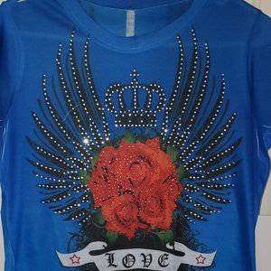 Women's T-shirt 100% polyester